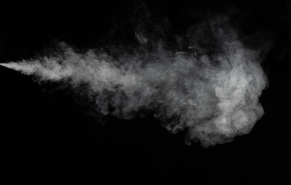 Puff,Of,Smoke,On,A,Black,Background