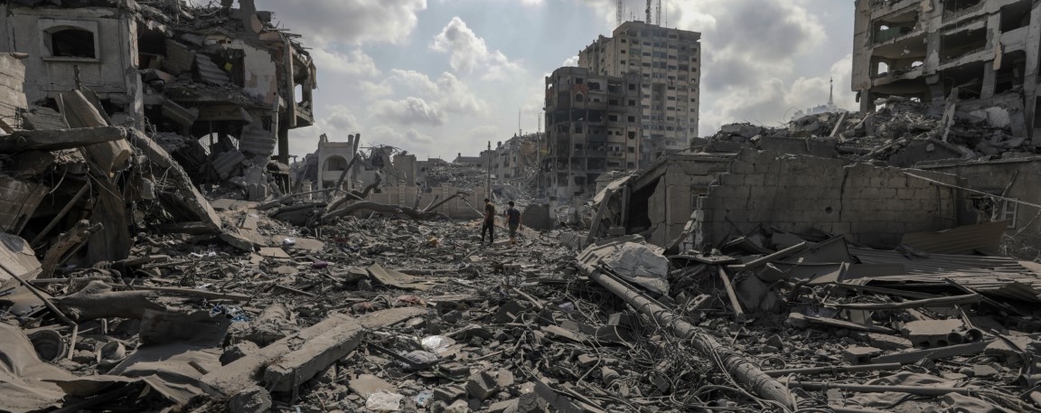 Devastation in Gaza Strip as Israel retaliates after Hamas attacks